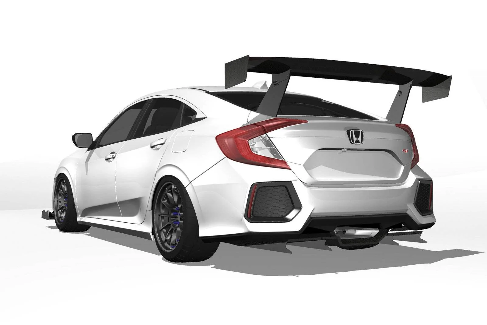 11th Gen Honda Civic 27WON/BMSPEC Aero Package SI Spec BMSPEC concept 1