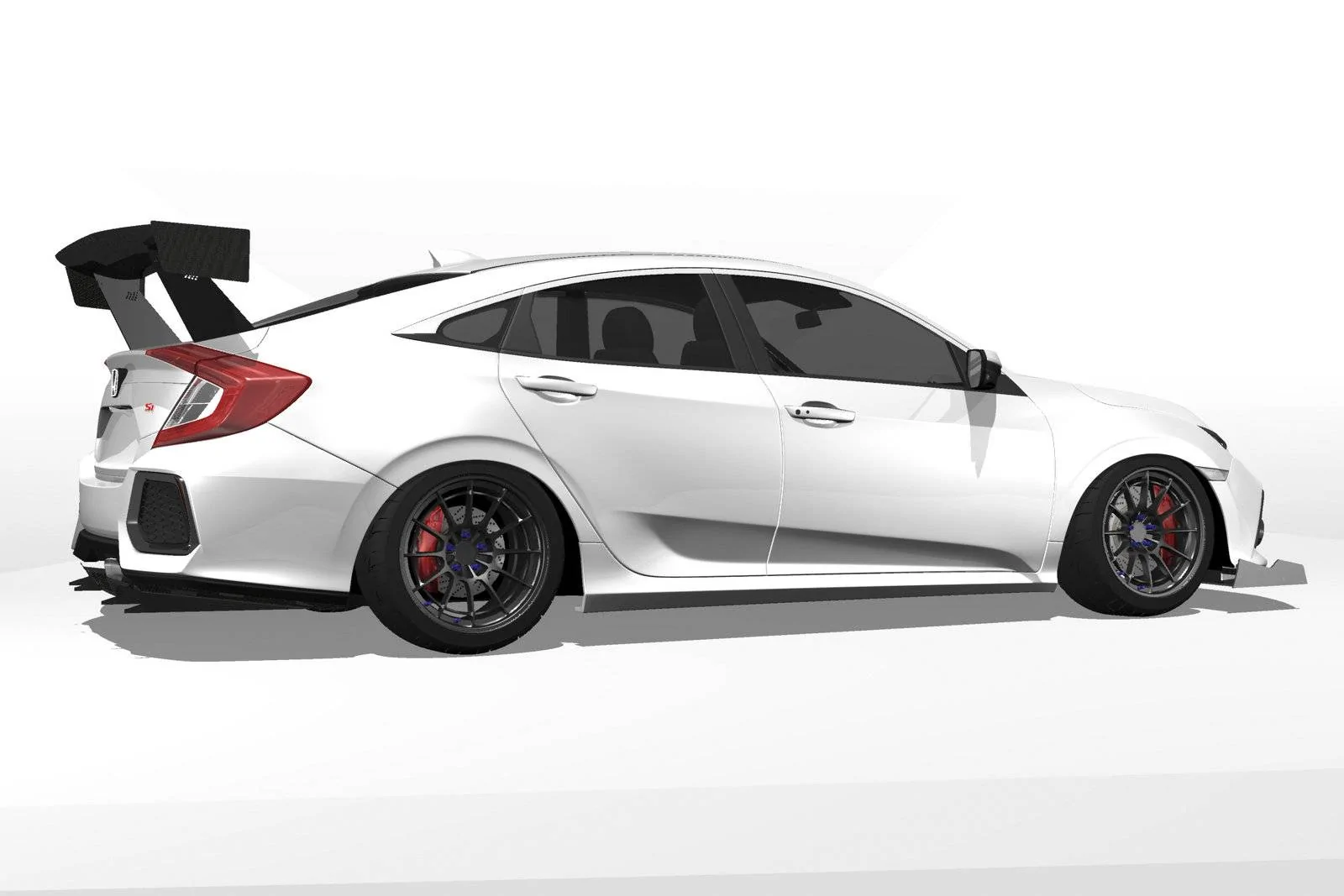 11th Gen Honda Civic 27WON/BMSPEC Aero Package SI Spec BMSPEC Concept 3