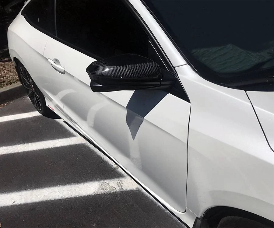 11th Gen Honda Civic New Carbon Fiber Mirror Caps / Covers 45273_3190___White%2010th%20Civic%20Cou