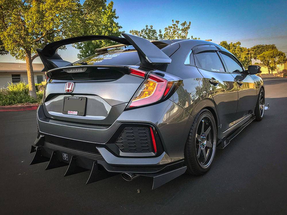 11th Gen Honda Civic New TRM Spoiler / Wing for Civic Hatchbacks 45416_2920___SPOILER-C175D-A-TR%20Installed%201
