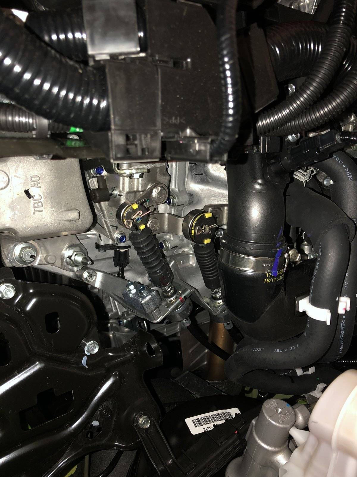 11th Gen Honda Civic Removing shifter cable bushing upgrade DA1793FC-1E2A-4C86-B3B2-D1AEE6241149