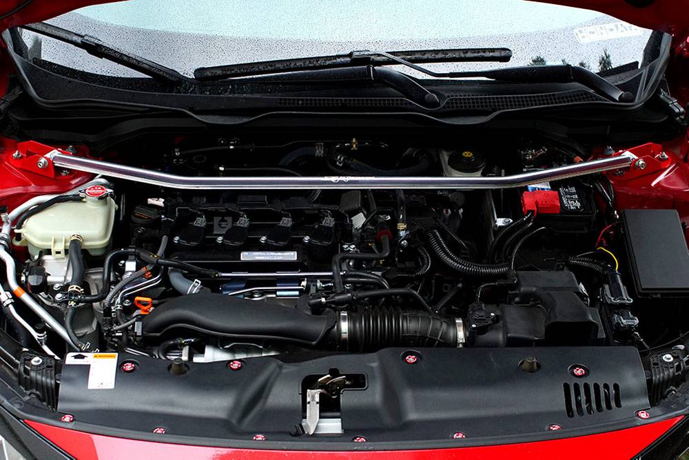 11th Gen Honda Civic Revised SiriMoto Phase 2 Strut Bar! 42119_2921___17-20si-20installed-202-