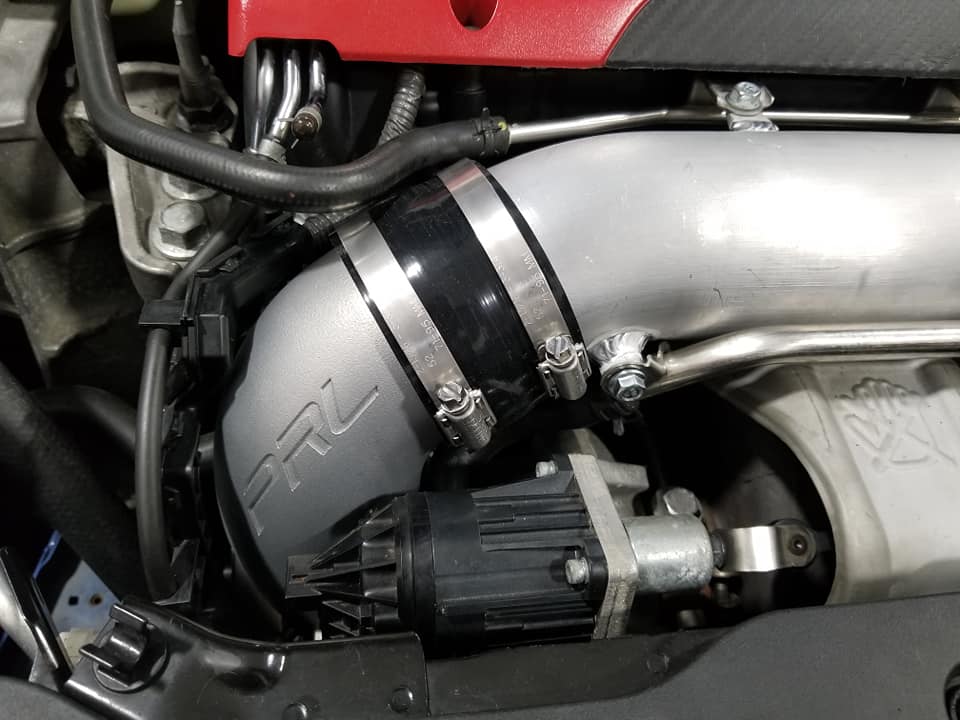 11th Gen Honda Civic PRL Motorsports 2017+ Honda Civic Type-R Turbocharger Inlet Pipe Kit CTR%20Prototype%20Crossover%20pipe%20Silicone%20connection%20to%20cast%20piece_zpsjkdeoe0m