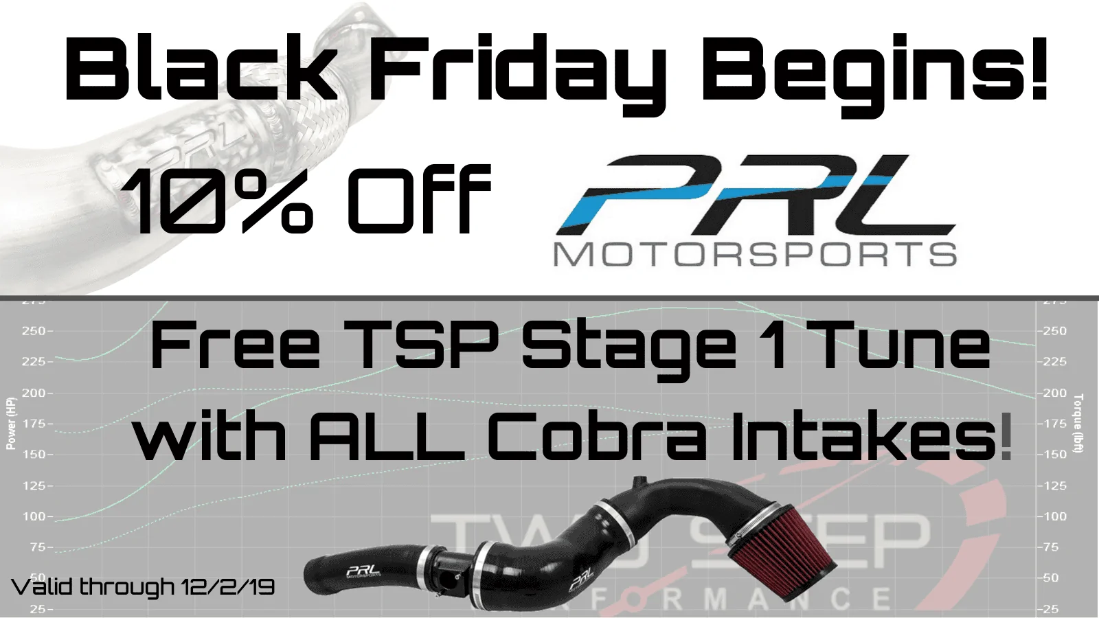 11th Gen Honda Civic TSP 2019 Black Friday Sale - Part 1! (Save 10% on PRL, free tune offer!) Black Friday Begins! Banner