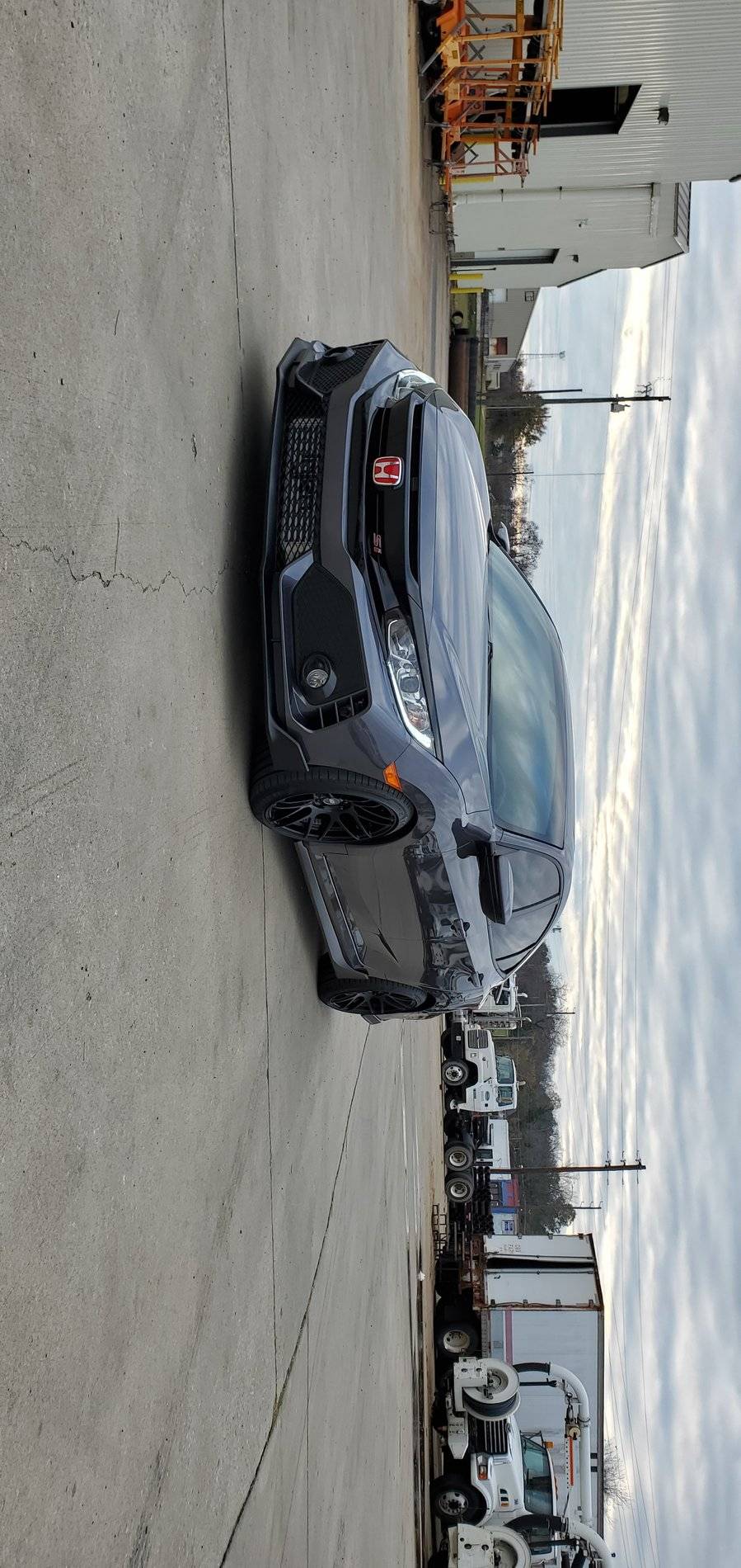 11th Gen Honda Civic 16-17 Honda Civic 10th-Gen Type-R Conversion Front Bumper PP 20191207_160647