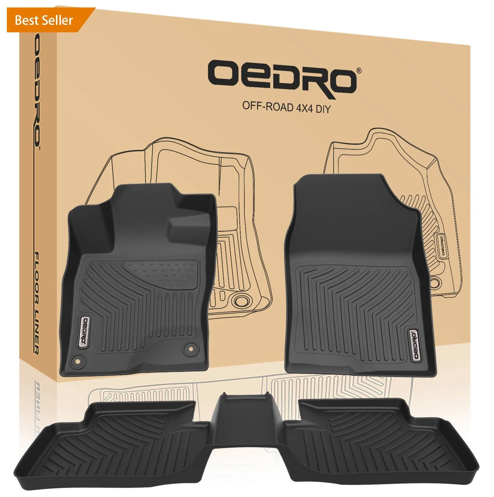 11th Gen Honda Civic OEDRO All Weather Floor Mats Reviews eo1001r022_