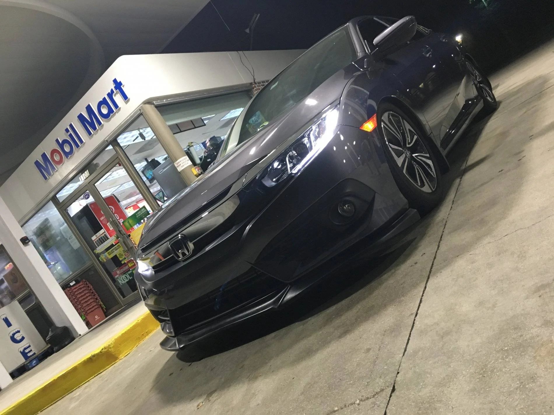 11th Gen Honda Civic 16-17 Civic 10th Gen Sedan - GT Style Front Bumper Lip (PU) - BLF-HC164GT-PU - UPDATED VERSION2 IMG_3964