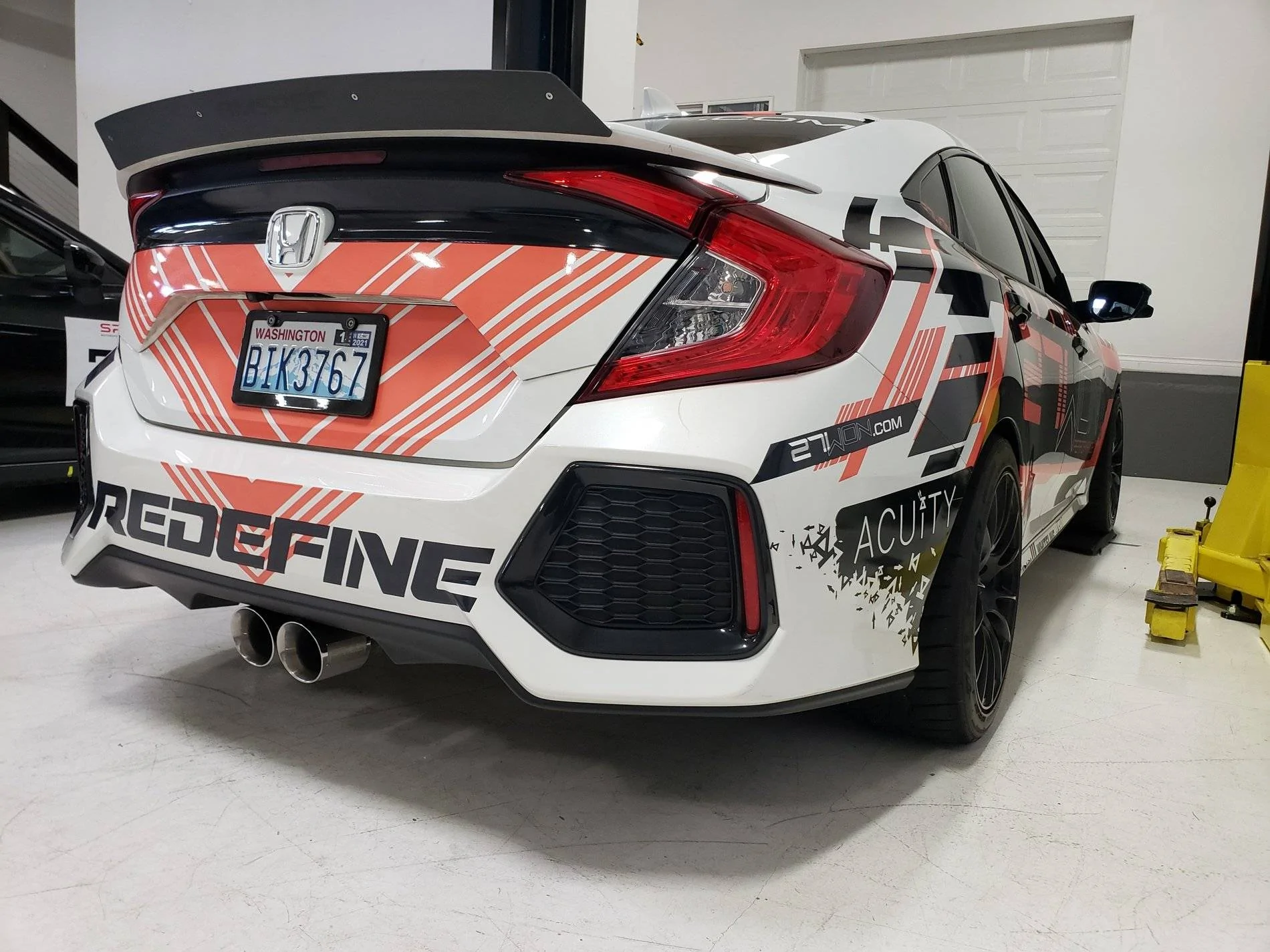 11th Gen Honda Civic Dual Rounds Tips for 27WON FC1 exhaust (want another option?) SI dual tips (1)