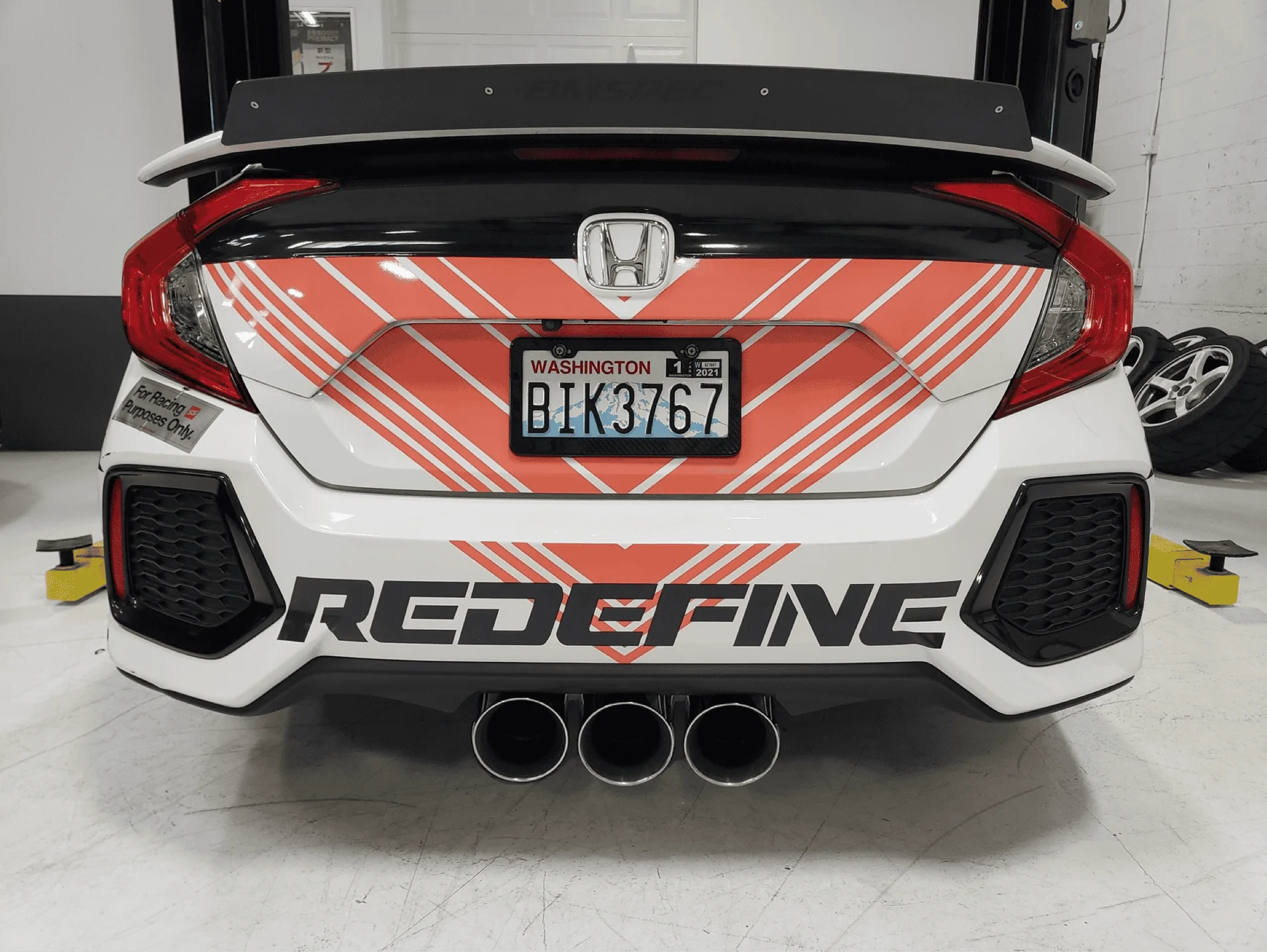 11th Gen Honda Civic Dual Rounds Tips for 27WON FC1 exhaust (want another option?) 3 tip larg