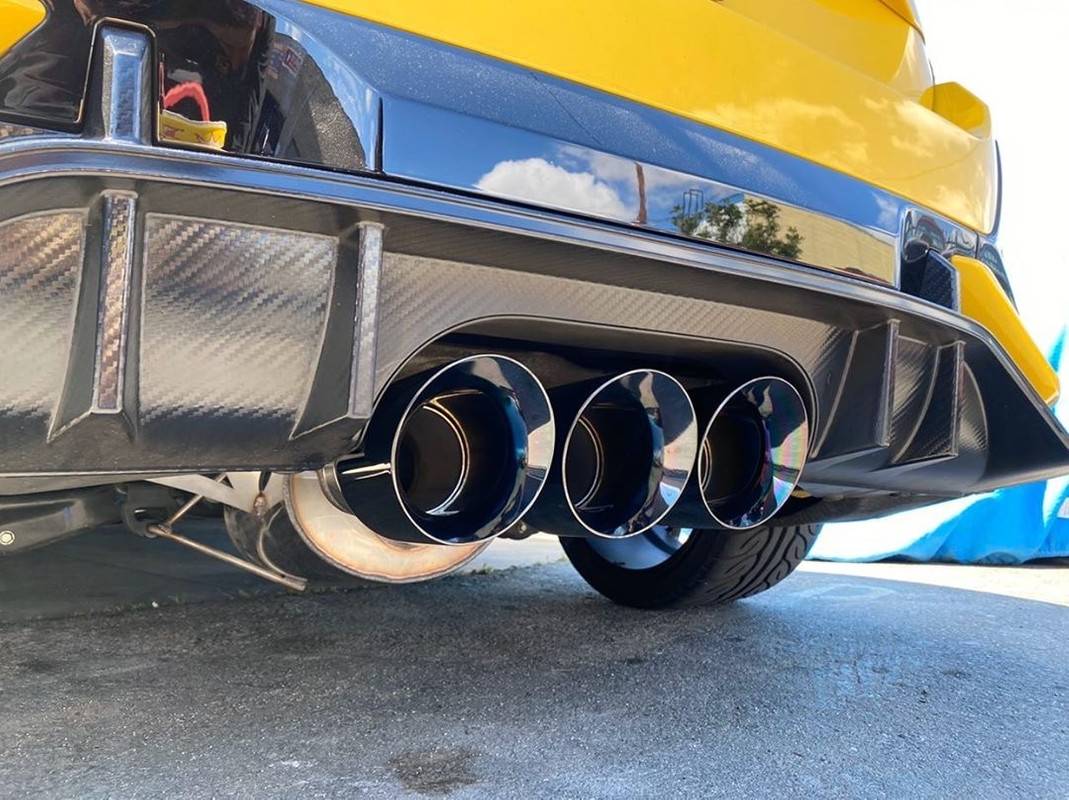 11th Gen Honda Civic Presenting the AWE Exhaust Suite for the FK8 Civic Type R. Available now! CB3-CC318-4956-4-E62-A03-C-48-E8-DE0-E91-C8