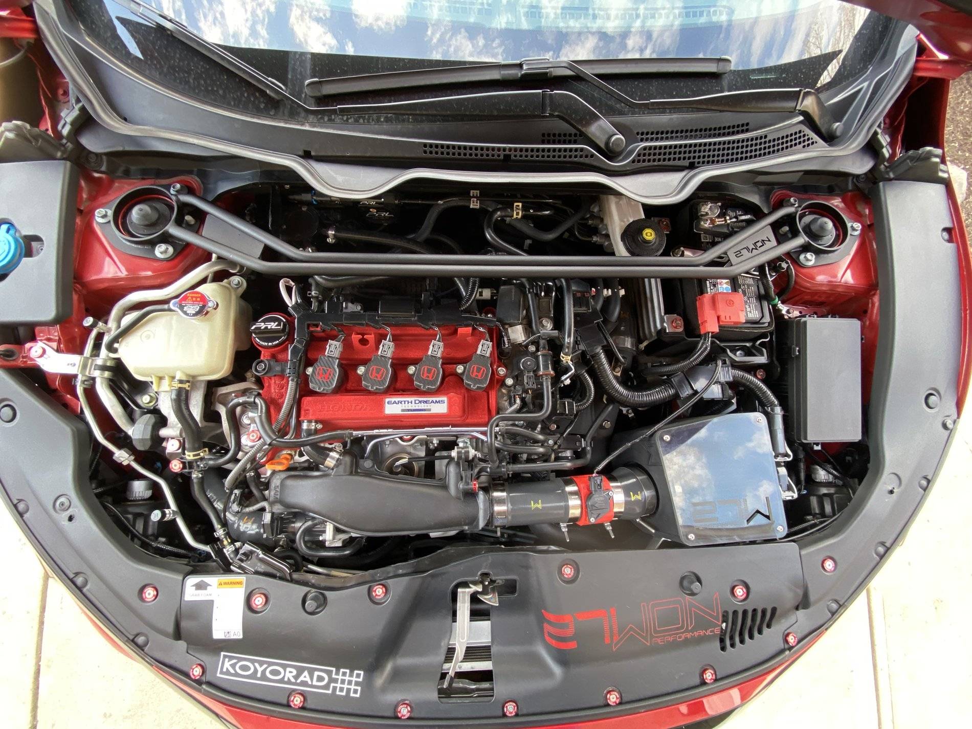 11th Gen Honda Civic 27WON Front Strut Tower Bar 8669FB43-FFF5-4DD4-911E-CECEAB70DE34