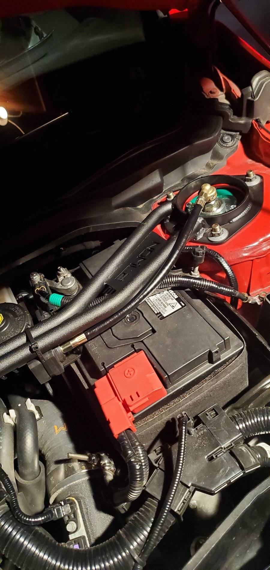 11th Gen Honda Civic 27WON Front Strut Tower Bar 20200514_205559