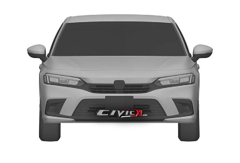 11th Gen Honda Civic Exclusive: 11th Gen 2022 Civic (Hatchback) Fully Revealed in Official Honda Patent Images 11th Gen 2022 Honda Civic Hatchback 5 - CivicXI.com