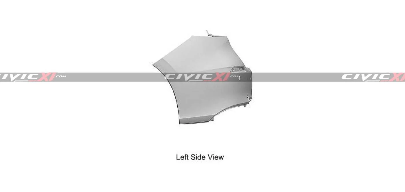 11th Gen Honda Civic 2022 Civic (11th gen) Dashboard, Steering Wheel, Bumpers, Lighting Revealed 11th-generation-Civic-Rear-Bumper-5