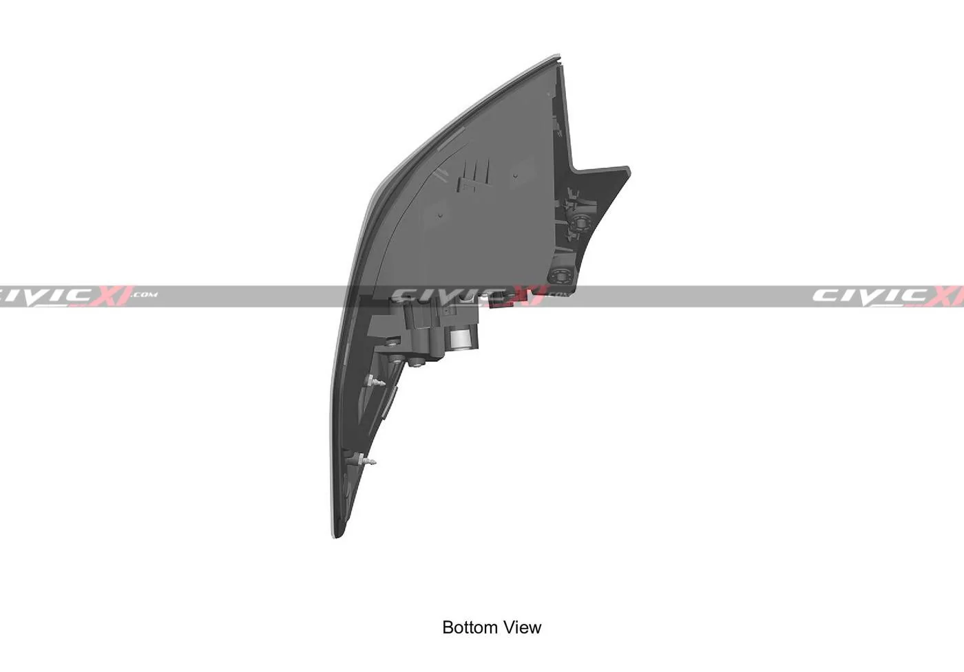 11th Gen Honda Civic 2022 Civic (11th gen) Dashboard, Steering Wheel, Bumpers, Lighting Revealed 11th-generation-Civic-Rear-Taillights-Lamps-8