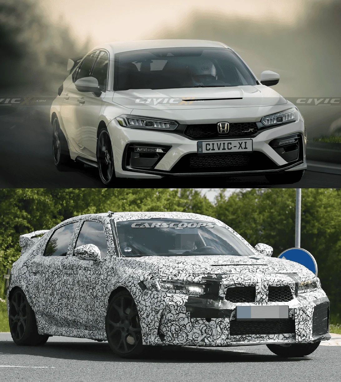 11th Gen Honda Civic Here's what the next-gen 2022-2023 Civic Type R will look like 1601945369074