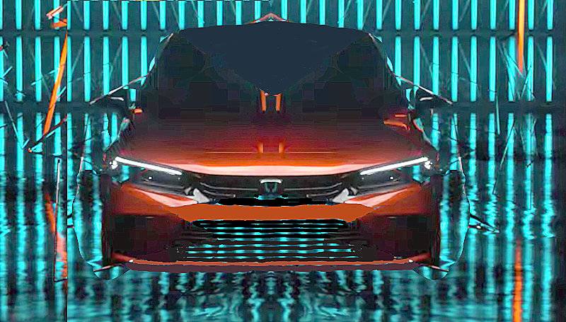 11th Gen Honda Civic Official 2022 Civic Sedan Teaser! Concept Reveal Coming Nov 17! 2022 Honda Civic sedan teaser 1-enhanced