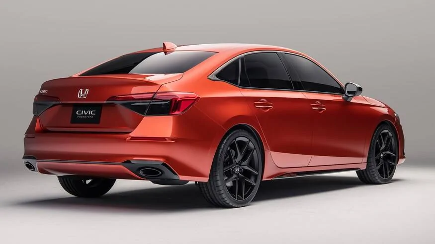 11th Gen Honda Civic New set of Civic 11 pics plus video; it's growing on me... 2022-Honda-Civic-Prototype-54