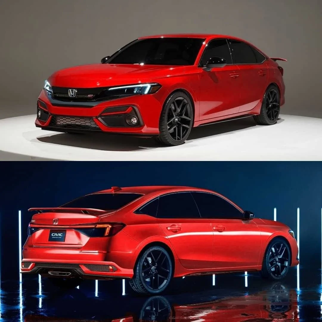 11th Gen Honda Civic 2022 Civic Si Sedan imagined in renderings 2022-honda-civic-si-rendering-2-jpg