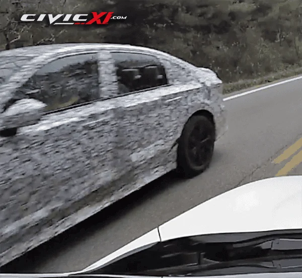 11th Gen Honda Civic 2022 Civic Si Test Mules Spotted Testing With Current Si Sedan 2022-civic-si-sedan-spied-4-png