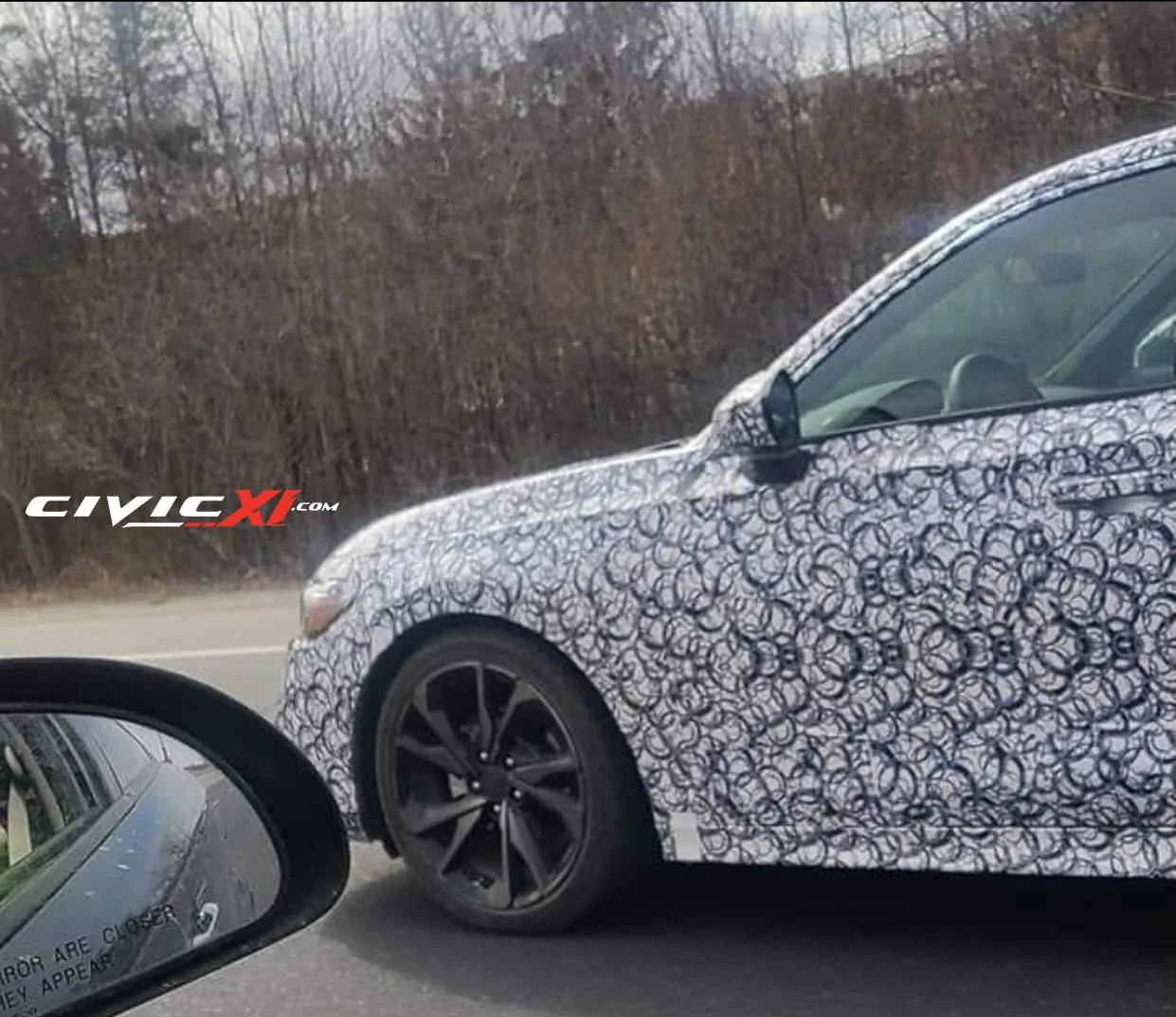 11th Gen Honda Civic Spied on road - 2022 Civic Sedan 2022 Civic Sedan Spied 2