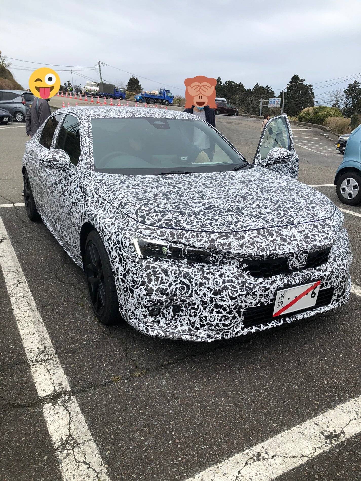 11th Gen Honda Civic Spied!! 2022 Civic Hatchback in Japan!! 42A656ED-C7A6-4E3B-8513-EB77E03001E5
