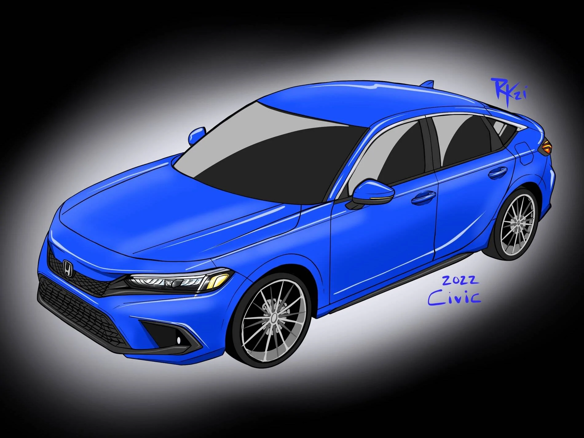 11th Gen Honda Civic Exclusive: 11th Gen 2022 Civic (Hatchback) Fully Revealed in Official Honda Patent Images 7D8F4E0C-5612-469E-B528-AC9DEC95C353