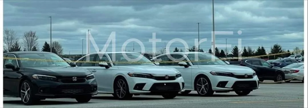 11th Gen Honda Civic 2022 Civic sedan spotted outside production plant FB_IMG_1619275553060