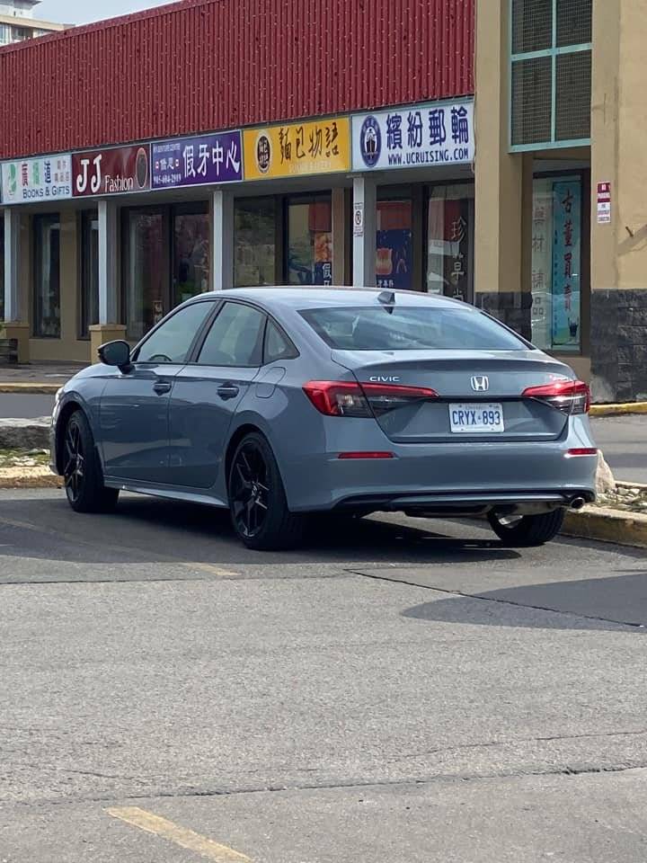 11th Gen Honda Civic Official SONIC GRAY 2022+ 11th Gen Civic & Si Thread 2022 Civic Sonic Grey Sedan 2