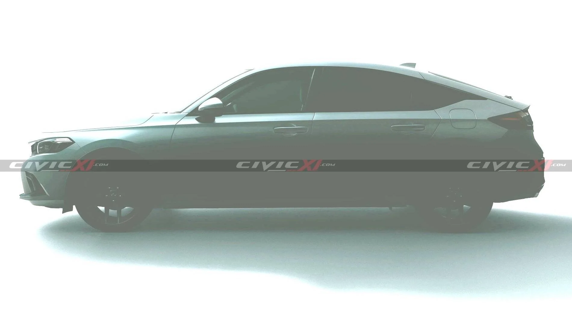 11th Gen Honda Civic All-New 2022 Honda Civic Hatchback Teased Ahead of Global Debut on June 23! Honda-Civic-hatch-1a