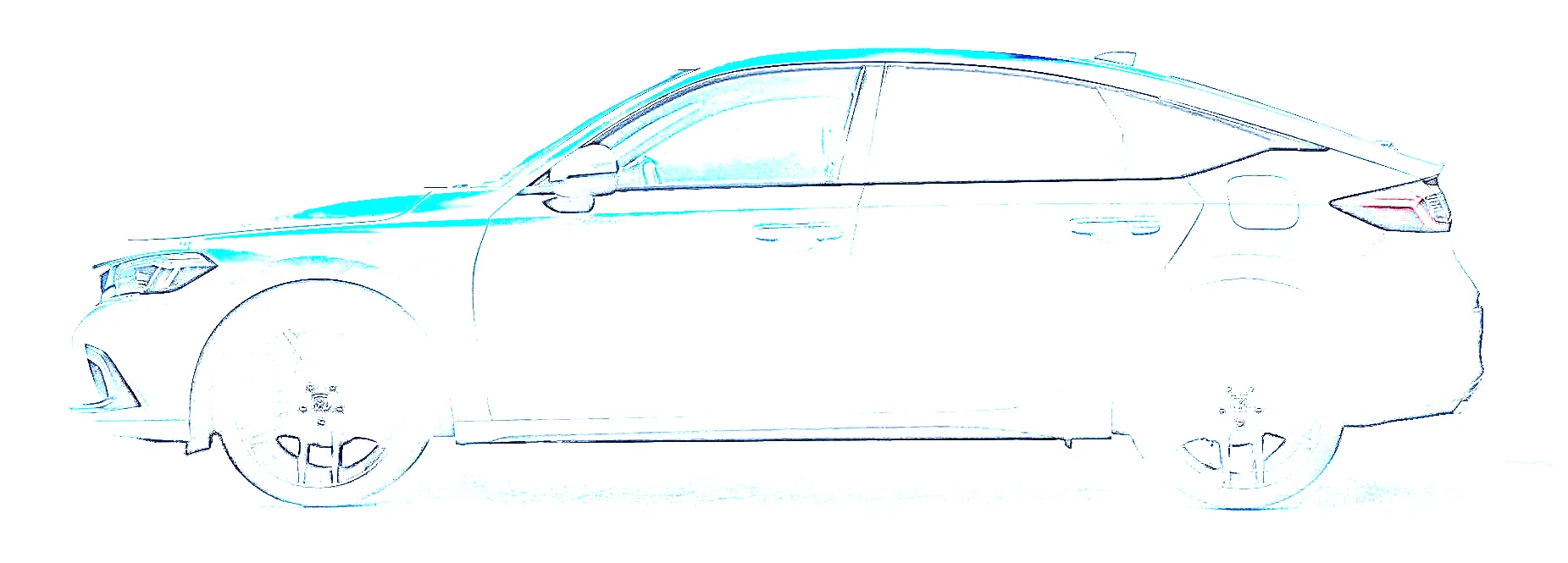 11th Gen Honda Civic 2022 Civic Hatchback Digitally Revealed! download