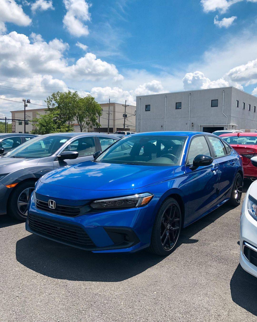 11th Gen Honda Civic Official AEGEAN BLUE 2022+ 11th Gen Civic & Si Thread 198289465_497148158014775_1150354051115007613_n