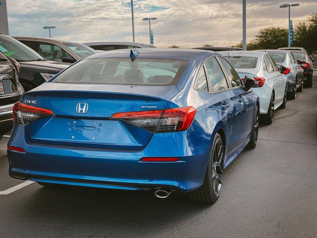 11th Gen Honda Civic Official AEGEAN BLUE 2022+ 11th Gen Civic & Si Thread 198179070_874055156515561_358851270716688463_n