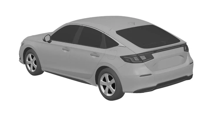 11th Gen Honda Civic 2022 Civic HATCHBACK Rear First Revealed Look! tbmraxyxftdjfxwvhmz