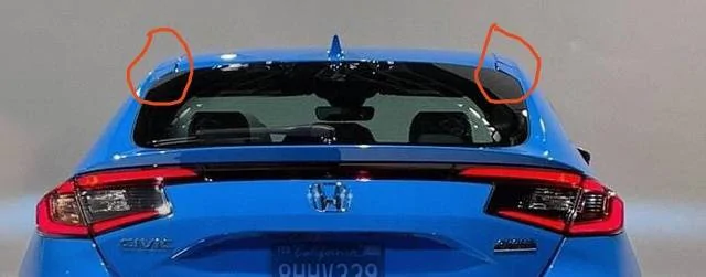11th Gen Honda Civic 2022 Civic HATCHBACK Rear First Revealed Look! image19-01