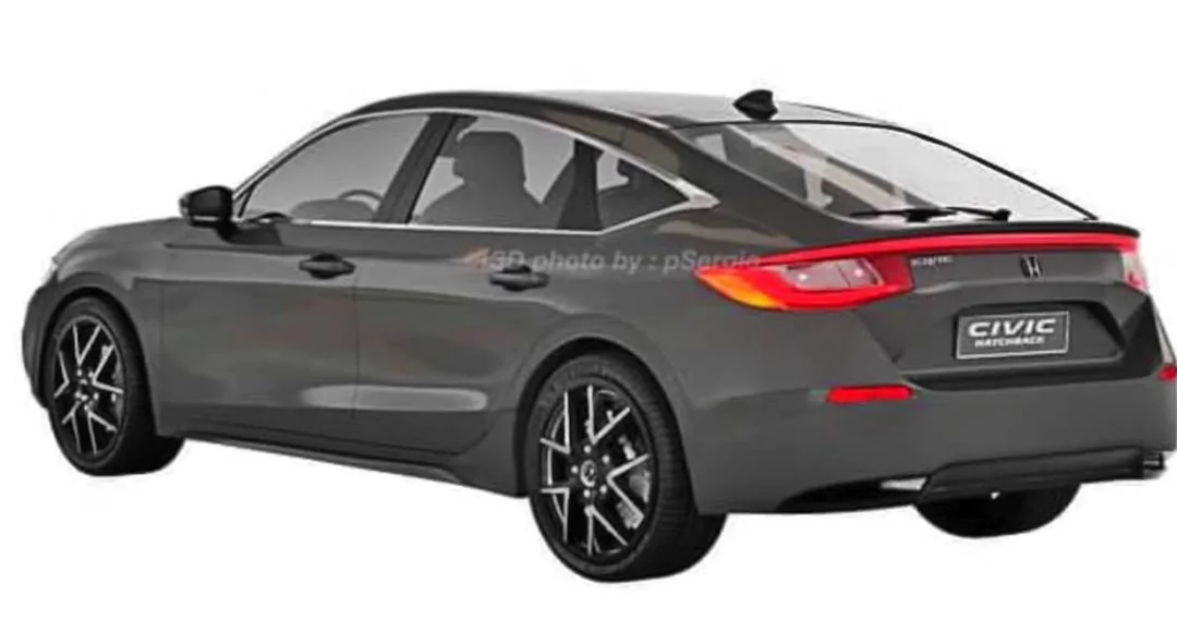11th Gen Honda Civic 2022 Civic HATCHBACK Rear First Revealed Look! Screenshot_20210619-043120~2-01
