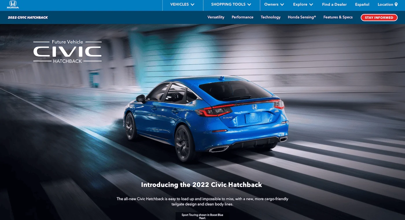 11th Gen Honda Civic 2022 Civic Hatchback Page Now Live on Honda.com 2022-honda-civic-hatchback-page-honda-com-1