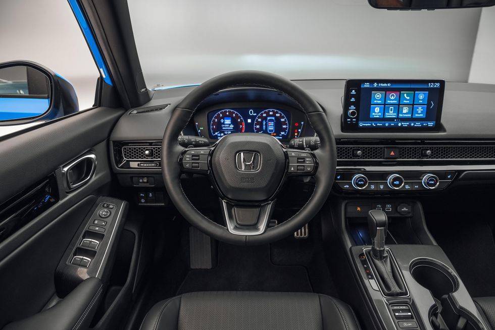11th Gen Honda Civic In-Studio Look at 2022 Civic Hatchback & Versus Sedan 2022-honda-civic-sport-hatchback-129-1624373423