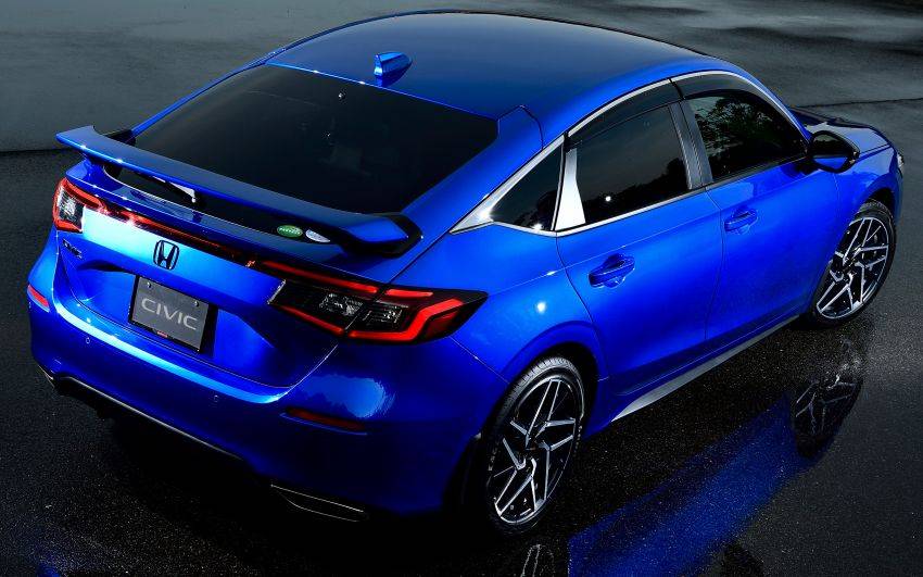 11th Gen Honda Civic New 2022 Civic Hatchback spoiler accessory part 2022-Honda-Civic-Hatchback-10-e1624500523414-850x531
