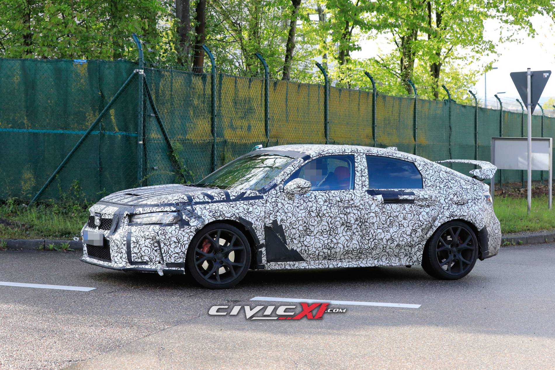 11th Gen Honda Civic 2022 Civic Type R Spied in Best Looks Yet! ? 2022 Civic Type R Hatchback Spied 8