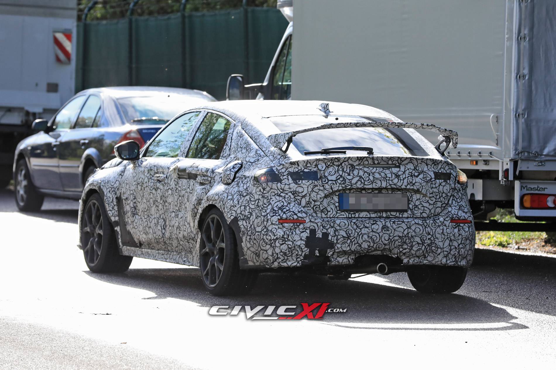 11th Gen Honda Civic 2022 Civic Type R Spied in Best Looks Yet! ? 2022 Civic Type R Hatchback Spied 16