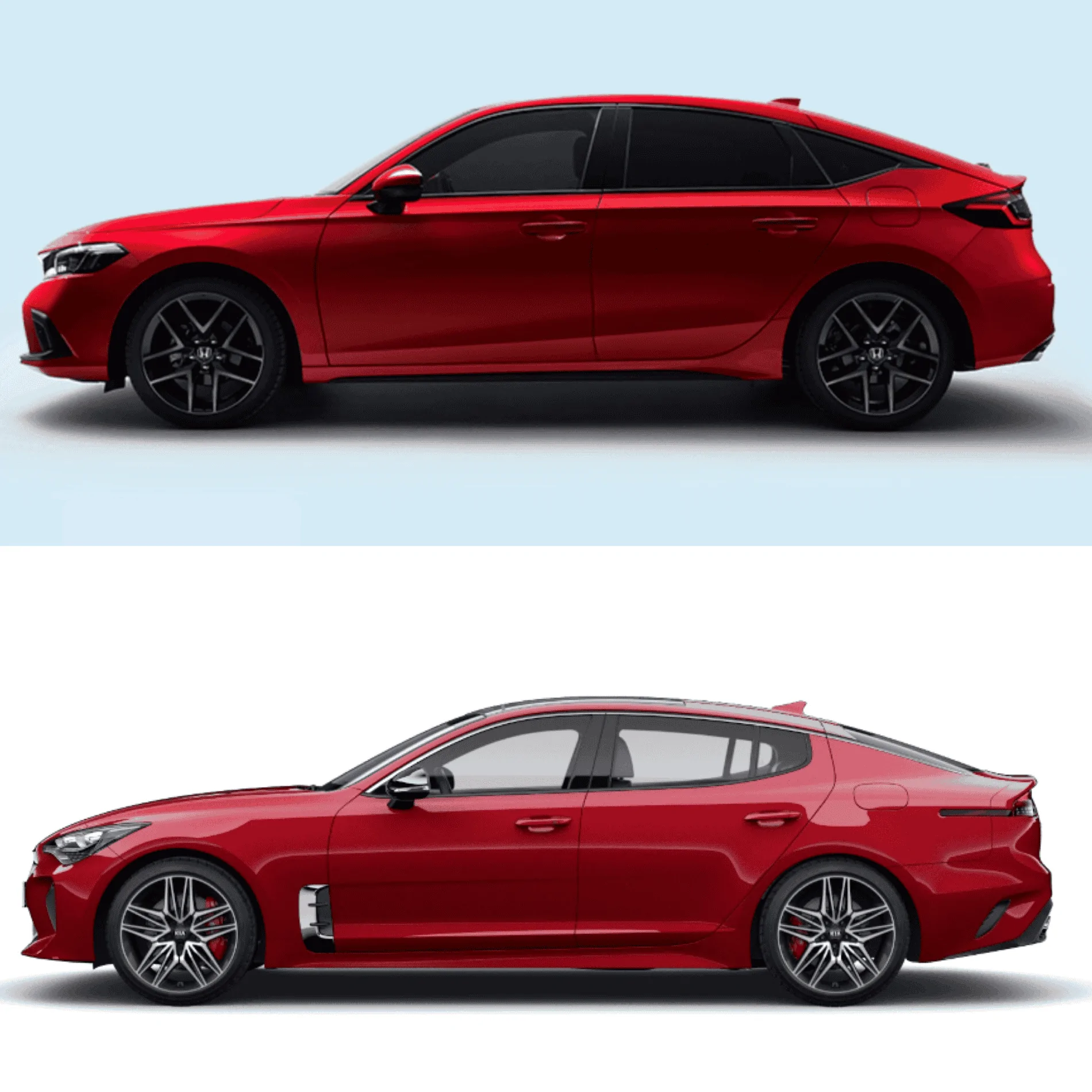 11th Gen Honda Civic 2022 Civic HATCHBACK Rear First Revealed Look! 1624582715564