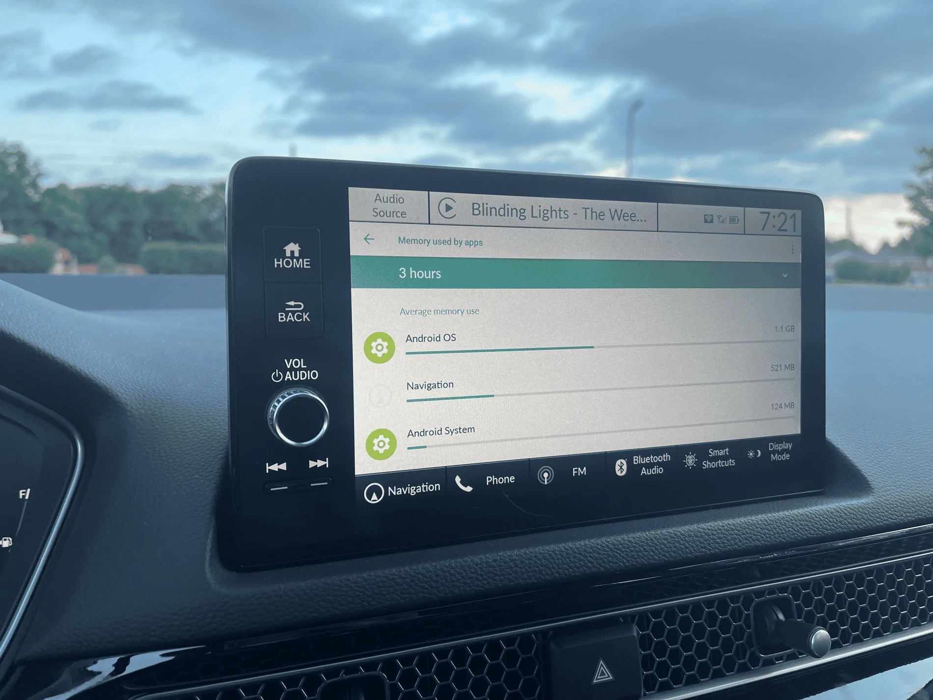 11th Gen Honda Civic Infotainment System runs Android v8.1.0 IMG_3568