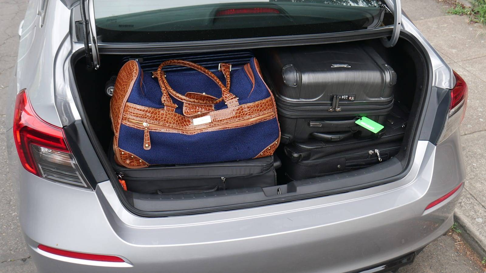 11th Gen Honda Civic 2022 Civic Luggage Capacity Test Shows Midsize Sedan Capability 2022-Honda-Civic-Luggage-Test-all-bags