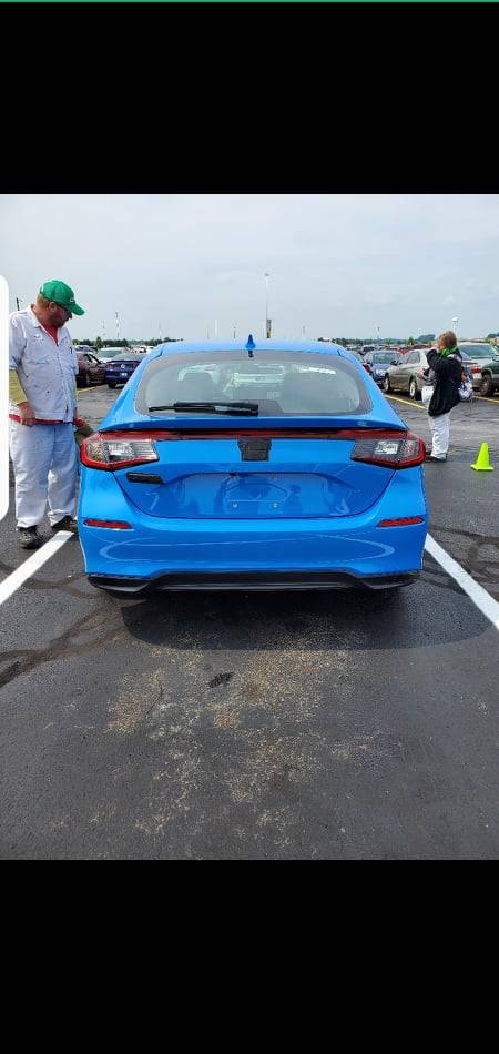 11th Gen Honda Civic Honda worker posts 2022 Civic hatchback photo 226625043_521611369059595_8796411484018449174_n