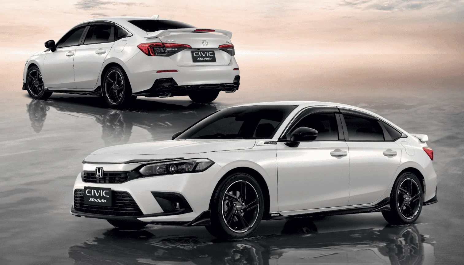 11th Gen Honda Civic 2022 RHD Civic Sedan unveiled in Thailand: RS-trim, Black & Red interior, Dual chrome exhaust tips, Modulo parts Civic2