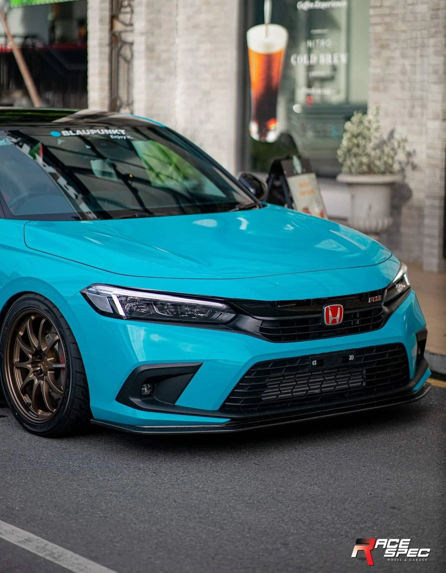11th Gen Honda Civic 2022 Civic RS Sedan with wrap and front bumper nose black-out 242521717_1652401534949677_4994244156398212895_n