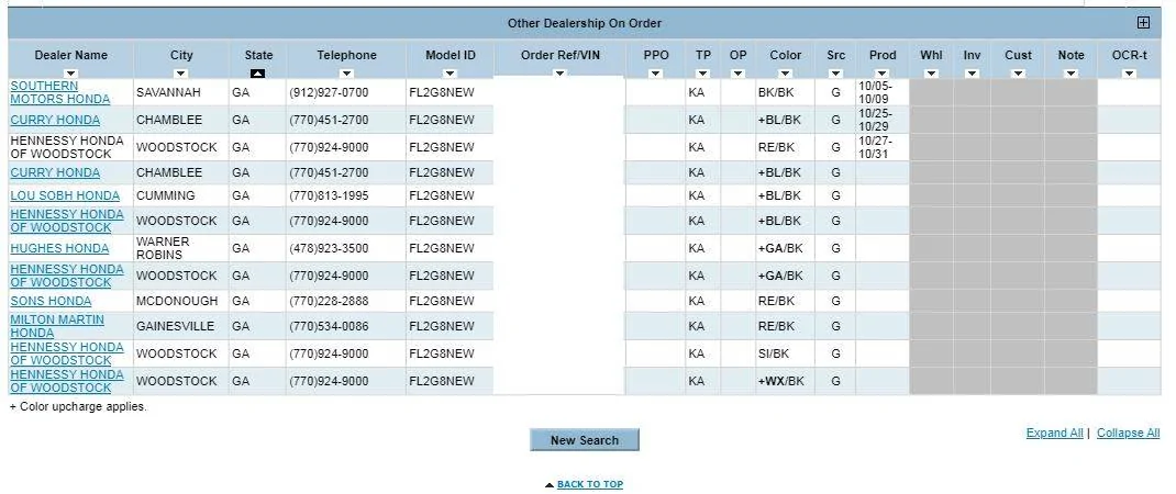 11th Gen Honda Civic Any inventory (on the ground) of the ‘22 Hatchback? rejdgntt