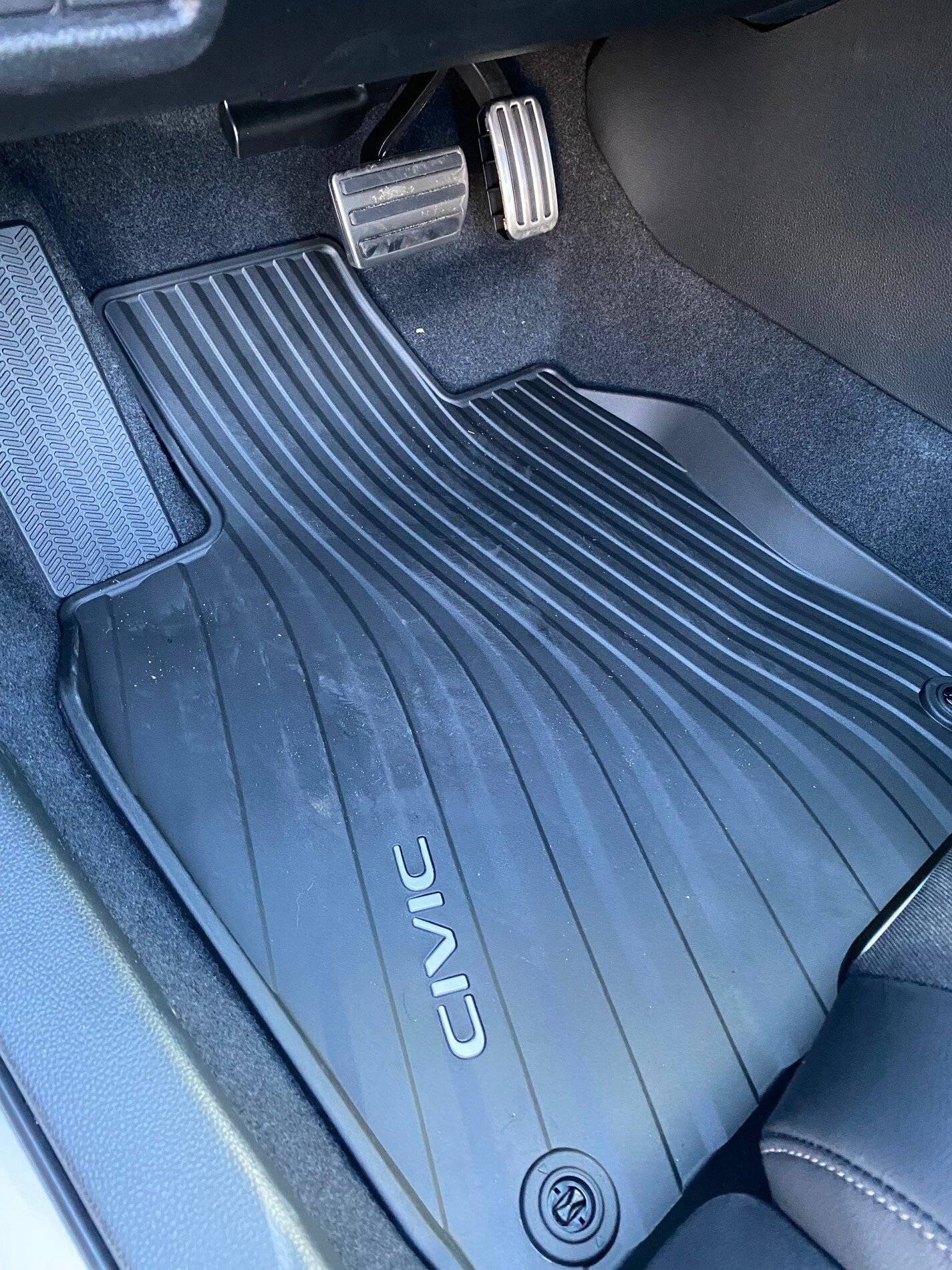 11th Gen Honda Civic Review of the 2022 Civic All Season Floor Mats from Honda Accessories. *with pictures driver