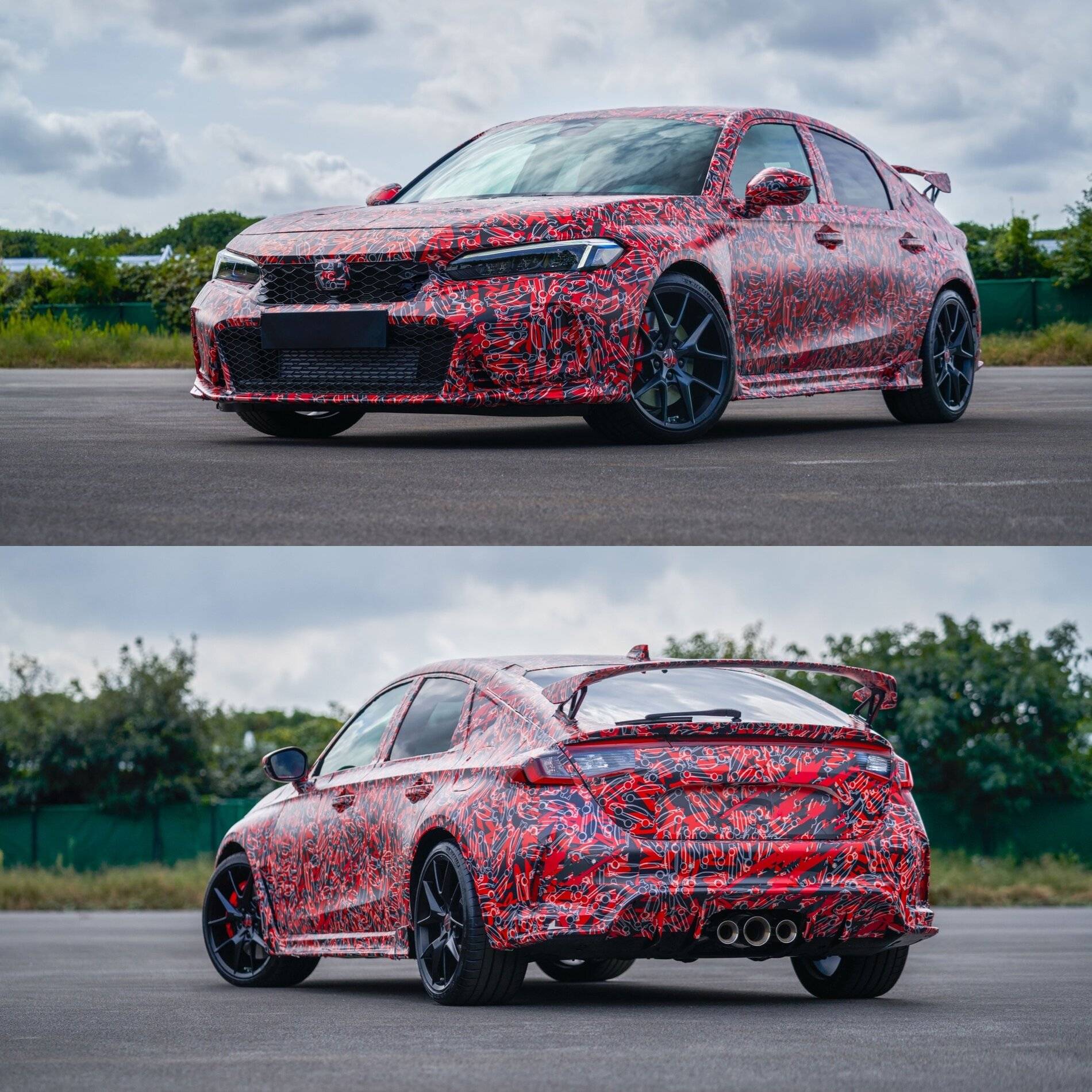 11th Gen Honda Civic 2023 Civic Type R Official Teaser From Honda!! "Ready for Nurburgring Testing." 1633354344106